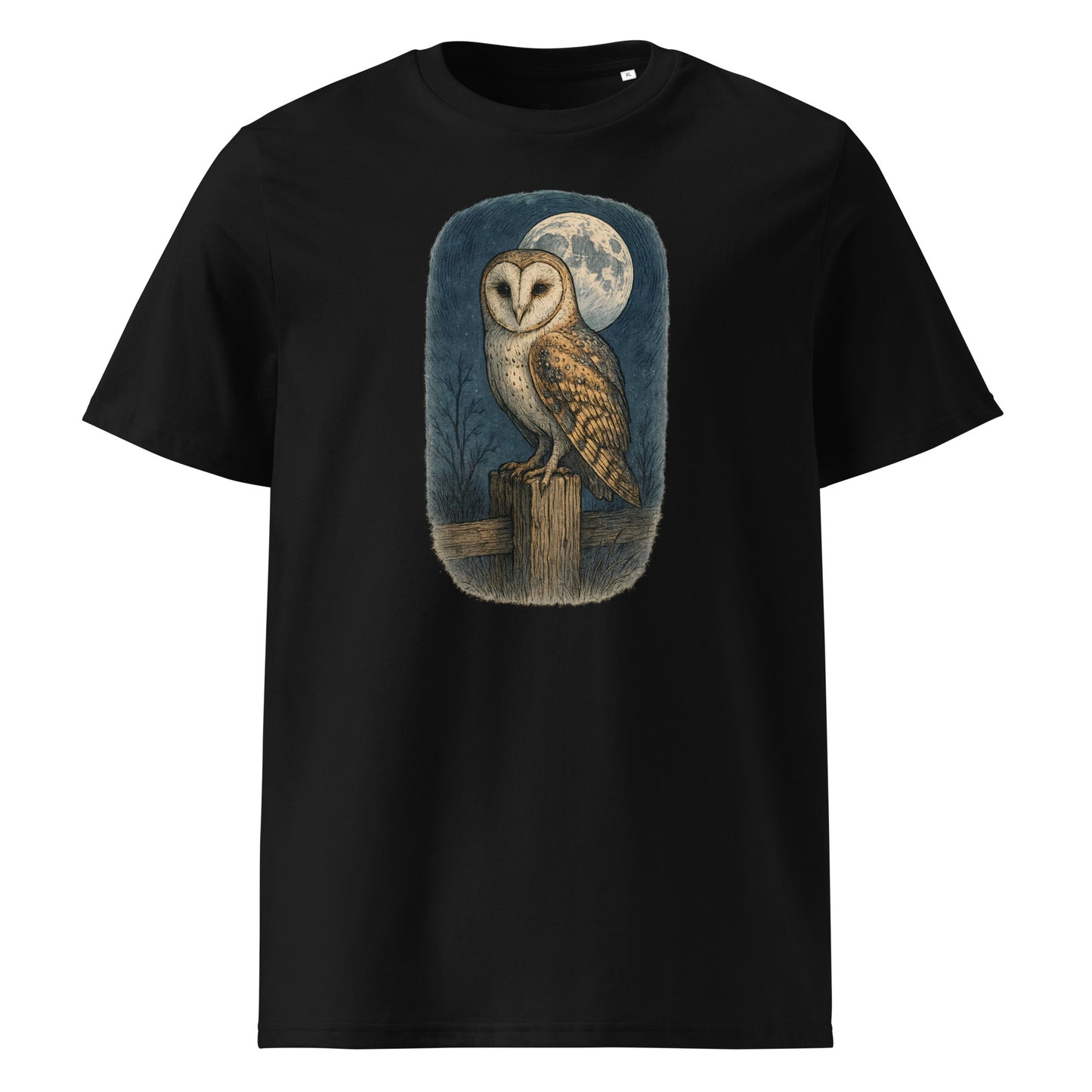 Moonlit Barn Owl T-shirt - SignArm