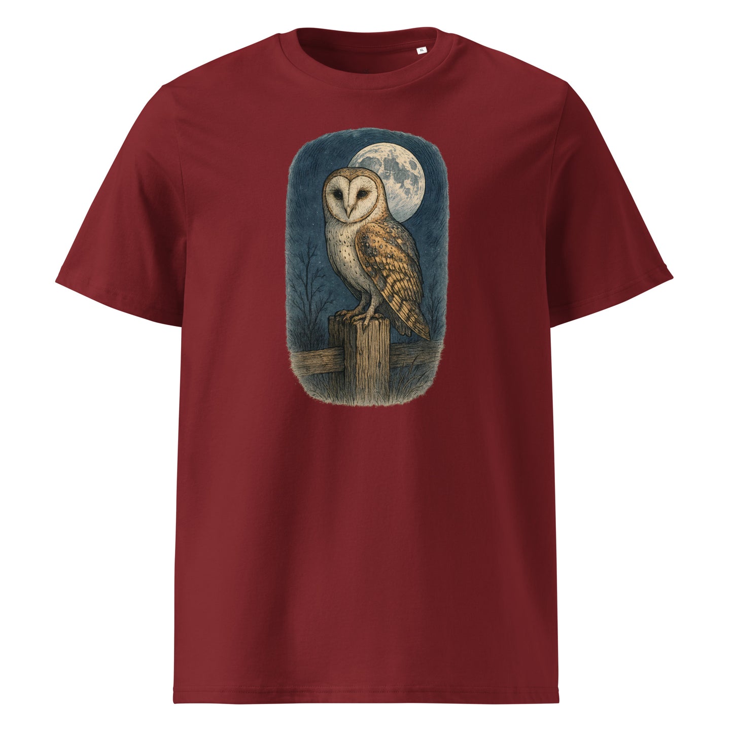 Moonlit Barn Owl T-shirt - SignArm