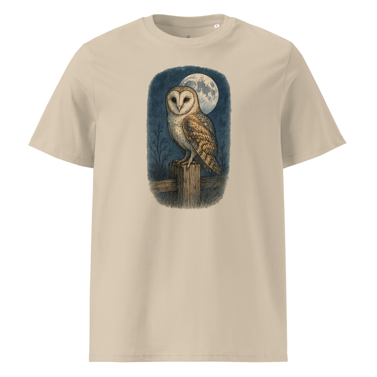 Moonlit Barn Owl T-shirt - SignArm
