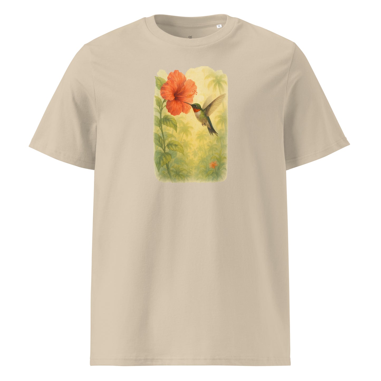 Hummingbird at Hibiscus T-shirt - SignArm