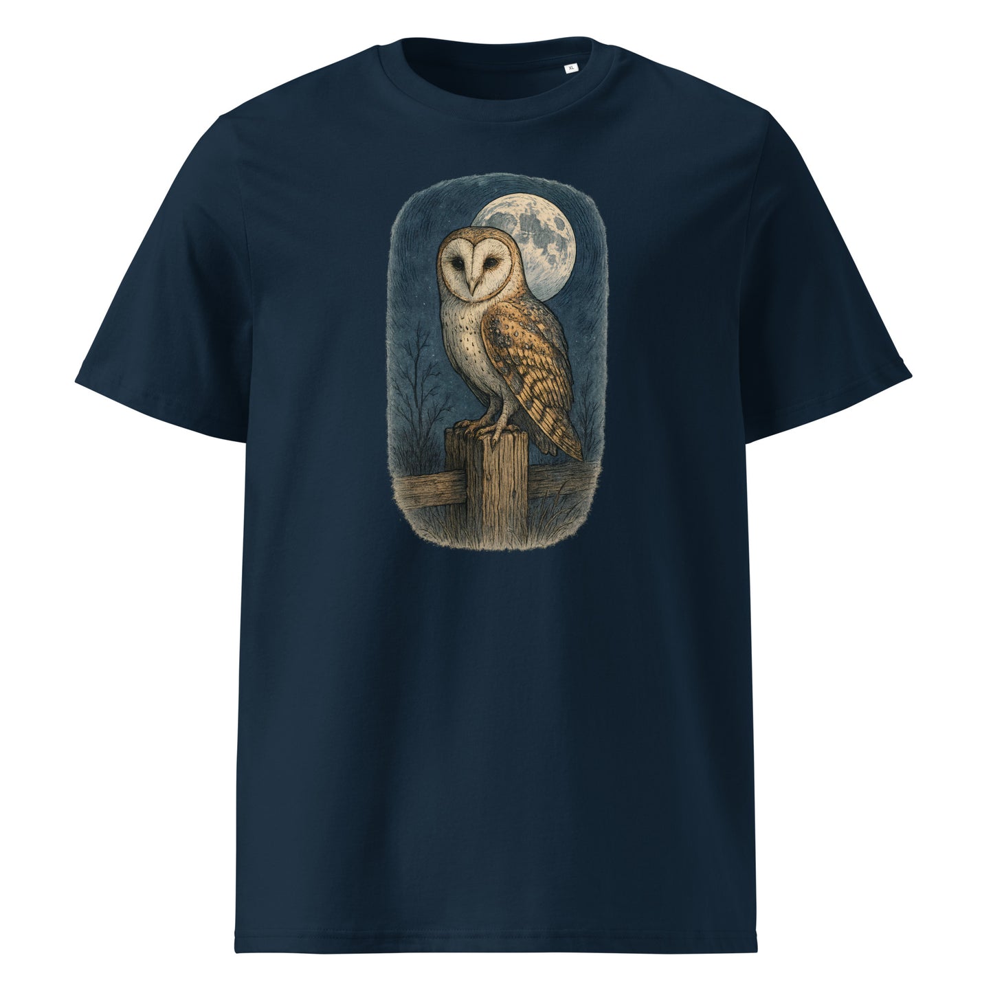 Moonlit Barn Owl T-shirt - SignArm