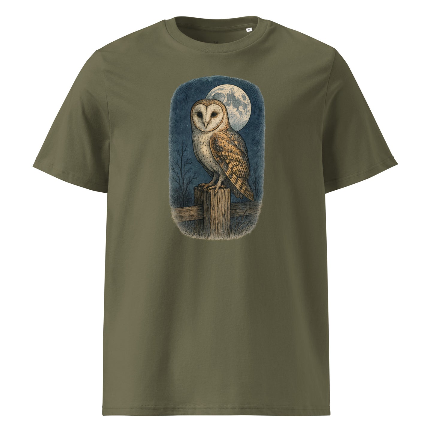 Moonlit Barn Owl T-shirt - SignArm