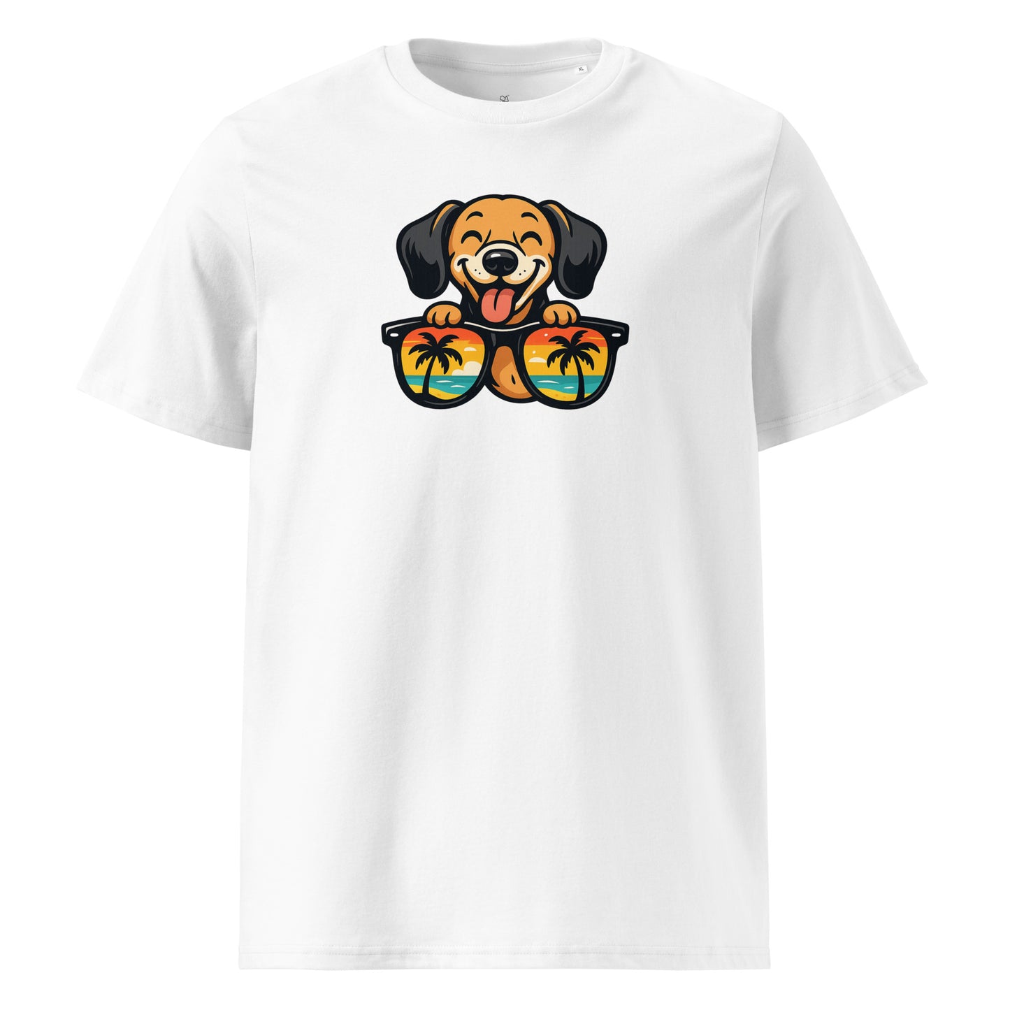 Smiling Dachshund Beach Vibes Tee - SignArm