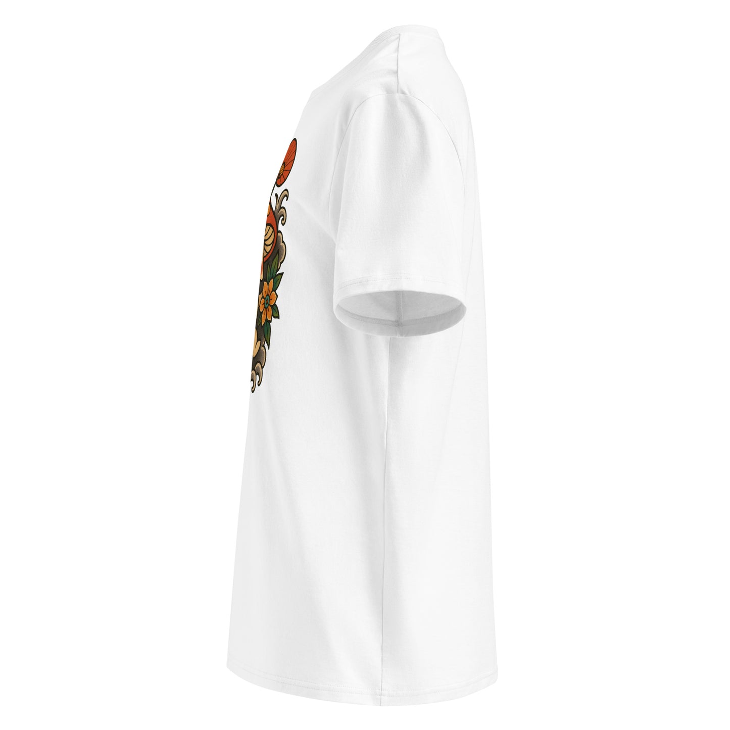 Happy Mushroom Floral Tee - SignArm