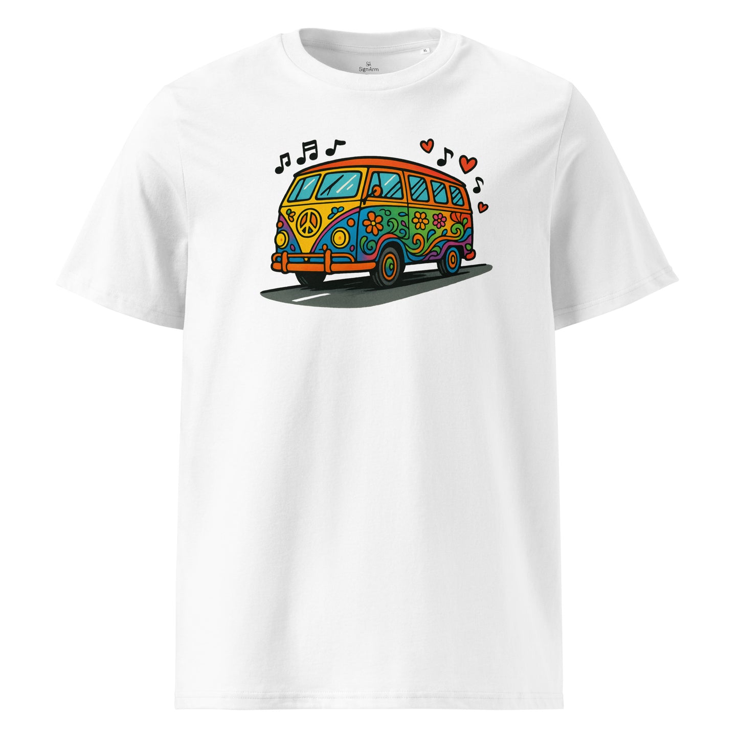 colorful van design tee - SignArm