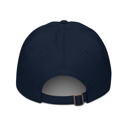 navy blue Organic dad hat - SignArm
