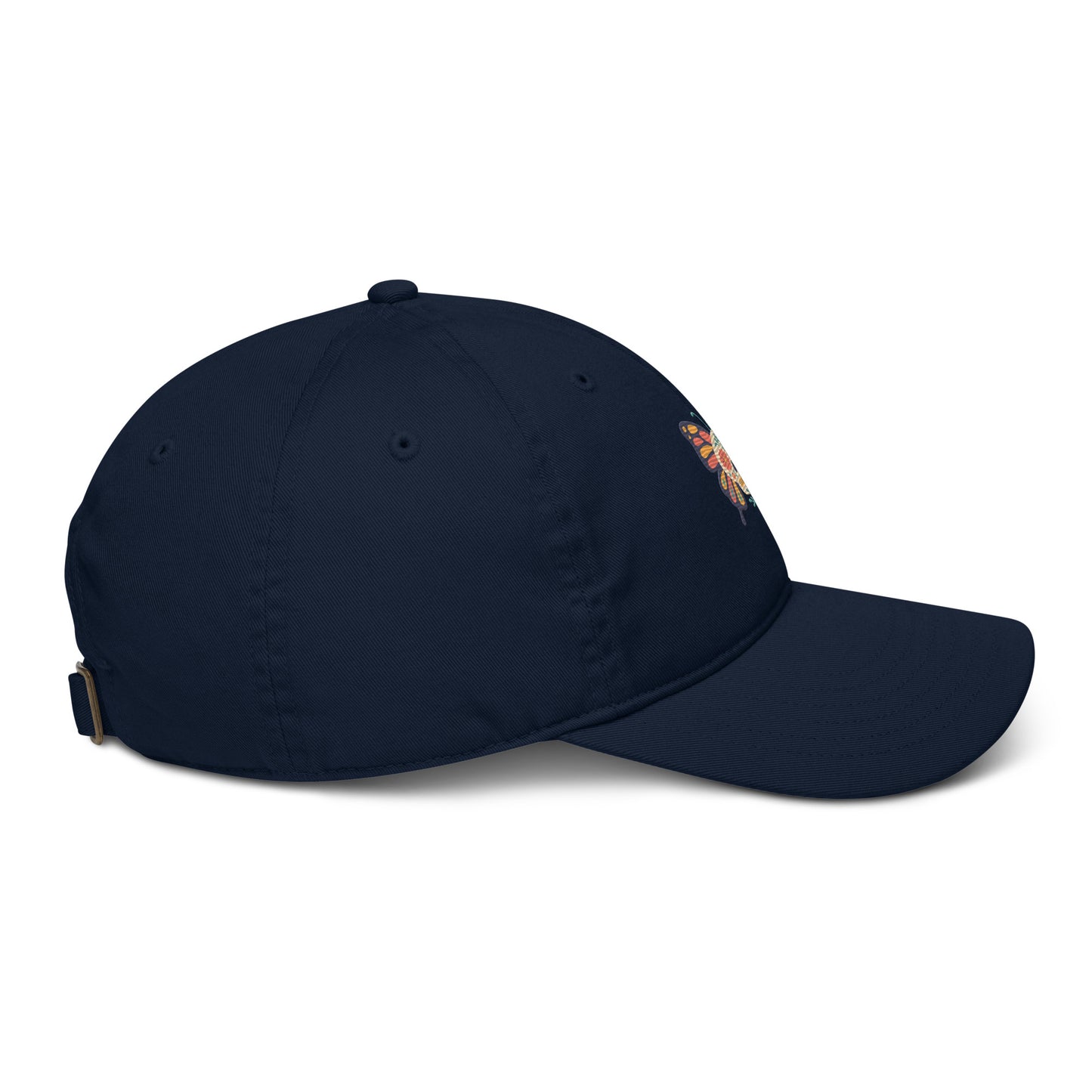 navy blue Organic dad hat - SignArm