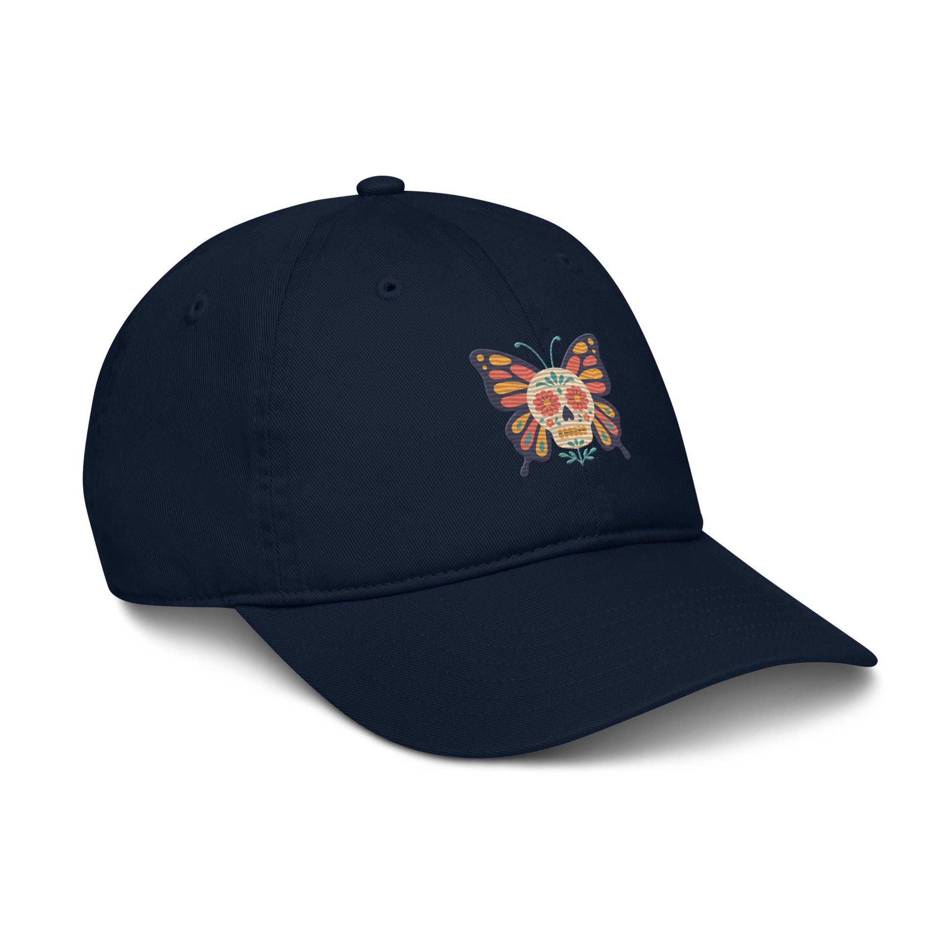 navy blue Organic dad hat - SignArm