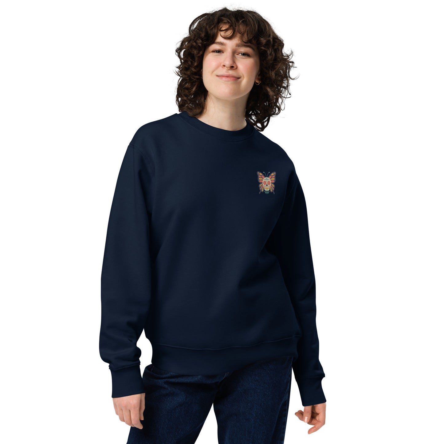 Plain Navy Blue sweatshirt - SignArm