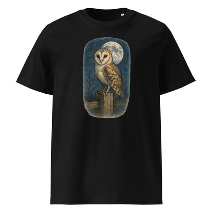 Moonlit Barn Owl T-shirt - SignArm