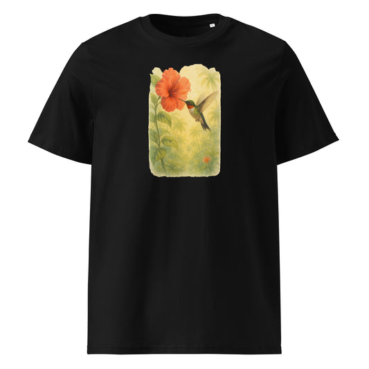 Hummingbird at Hibiscus T-shirt - SignArm
