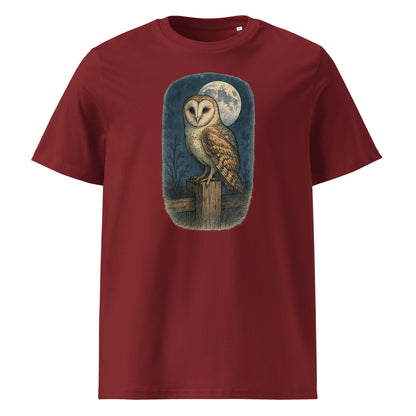 Moonlit Barn Owl T-shirt - SignArm
