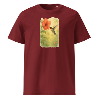 Hummingbird at Hibiscus T-shirt - SignArm