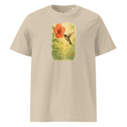 Hummingbird at Hibiscus T-shirt - SignArm