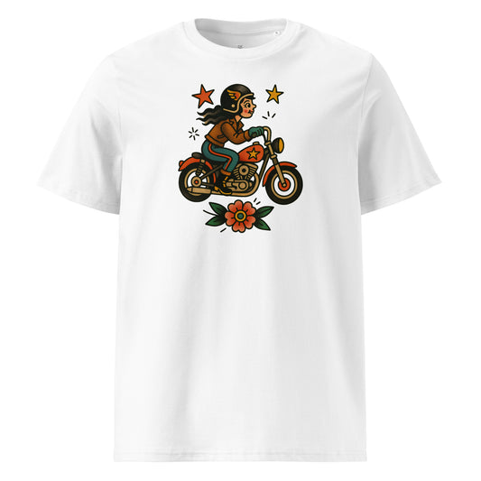 Motorcycle Flower Tee - SignArm