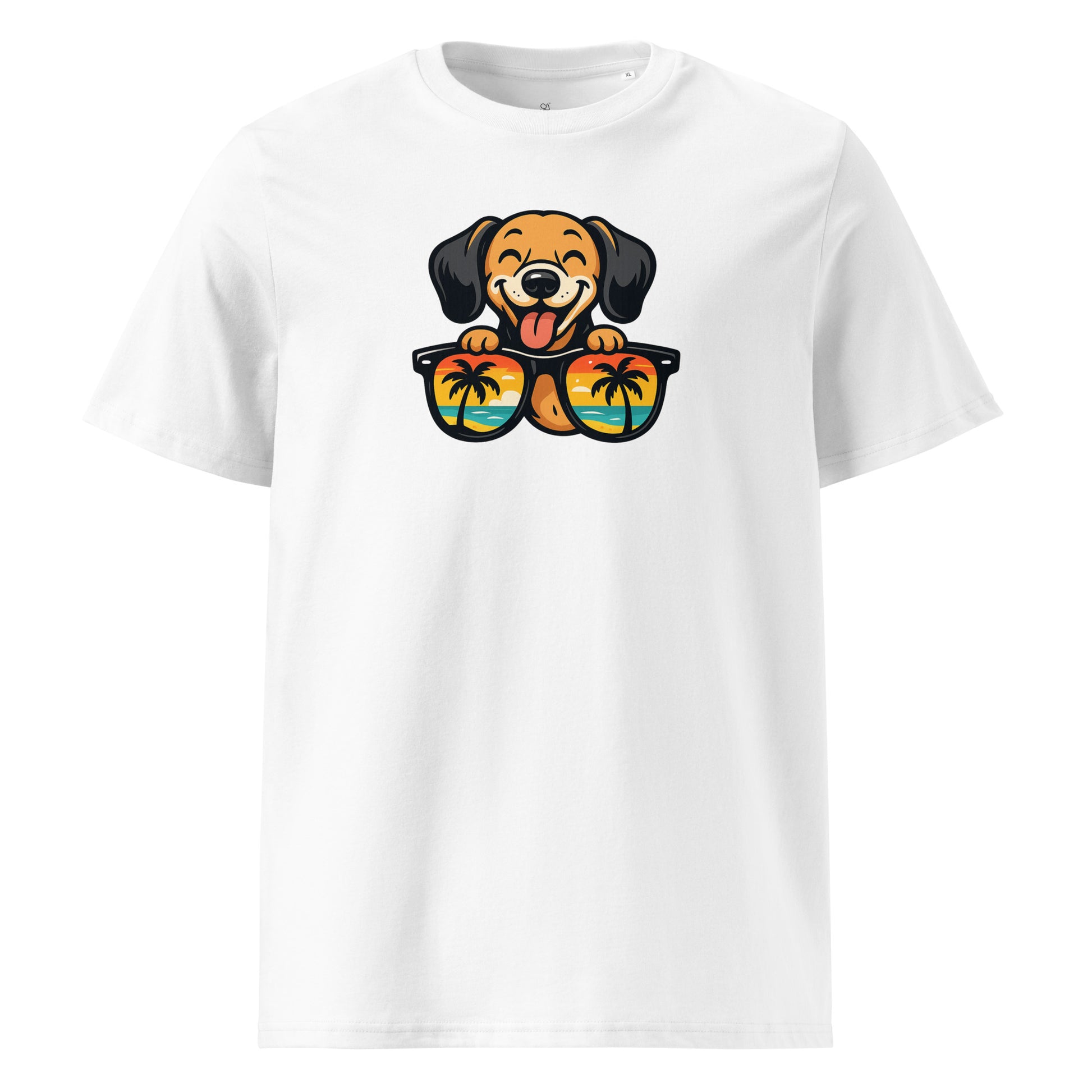 Smiling Dachshund Beach Vibes Tee - SignArm
