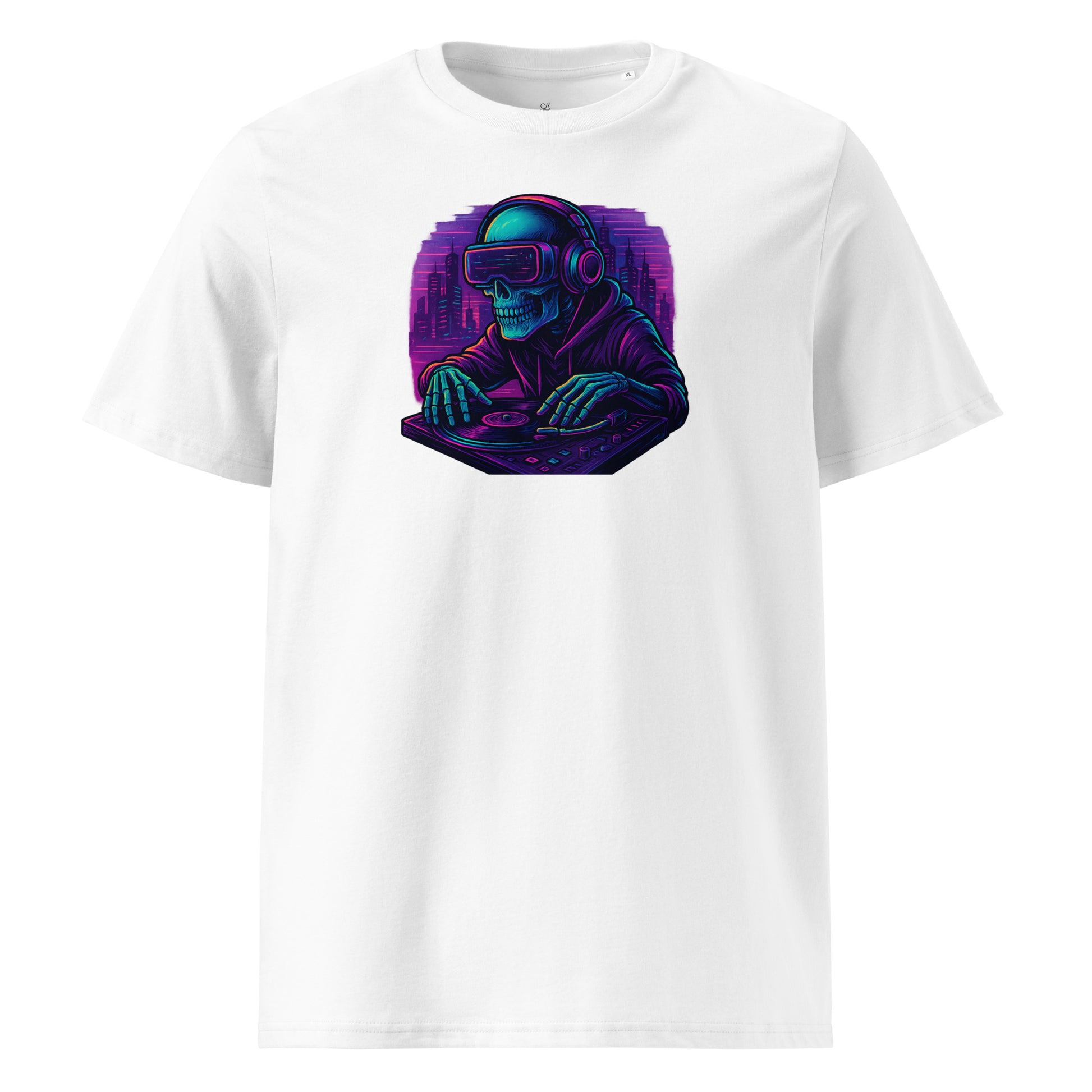 Cyber Skull DJ tee - SignArm