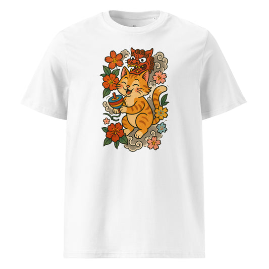 Lucky Cat Floral Tee - SignArm