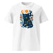 Mystical Ninja Cat with Floral Patterns Tee - SignArm