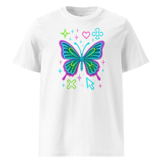 Glowing Neon Butterfly Magic Tee - SignArm