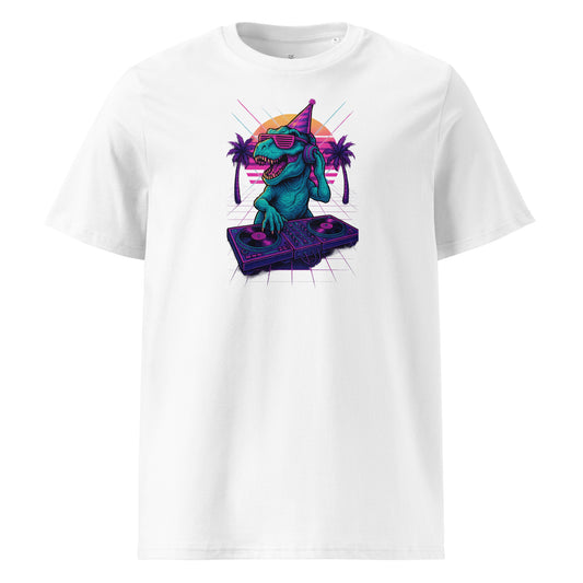 Retro Party DJ Dinosaur Tee - SignArm
