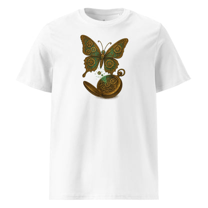 Steampunk Butterfly and Pocket Watch Tee - SignArm