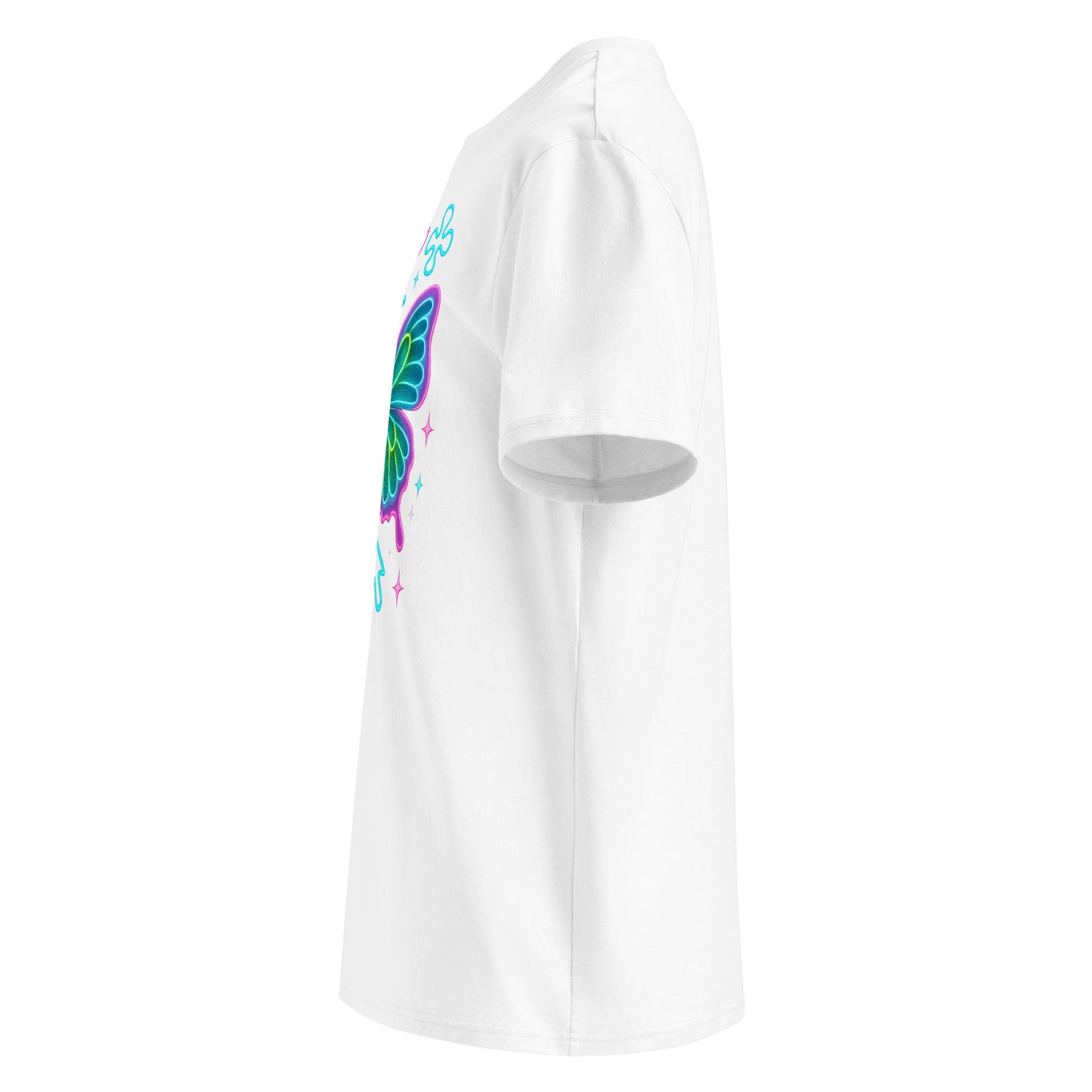 Glowing Neon Butterfly Magic Tee - SignArm