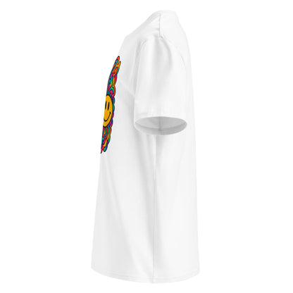 Psychedelic Smiley Mushroom Tee - SignArm