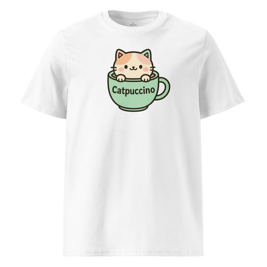 Cute Catpuccino Cat Tee - SignArm