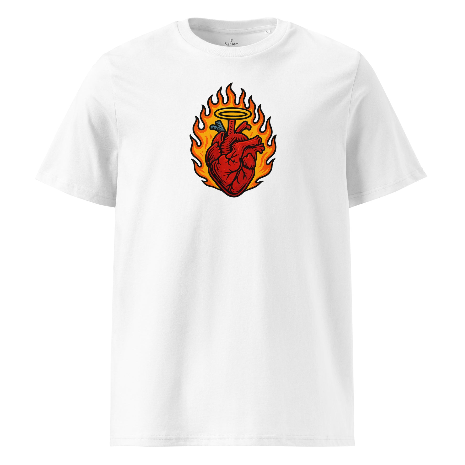 Flaming Heart Tee - SignArm