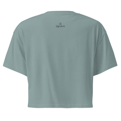 Women’s crop top - SignArm